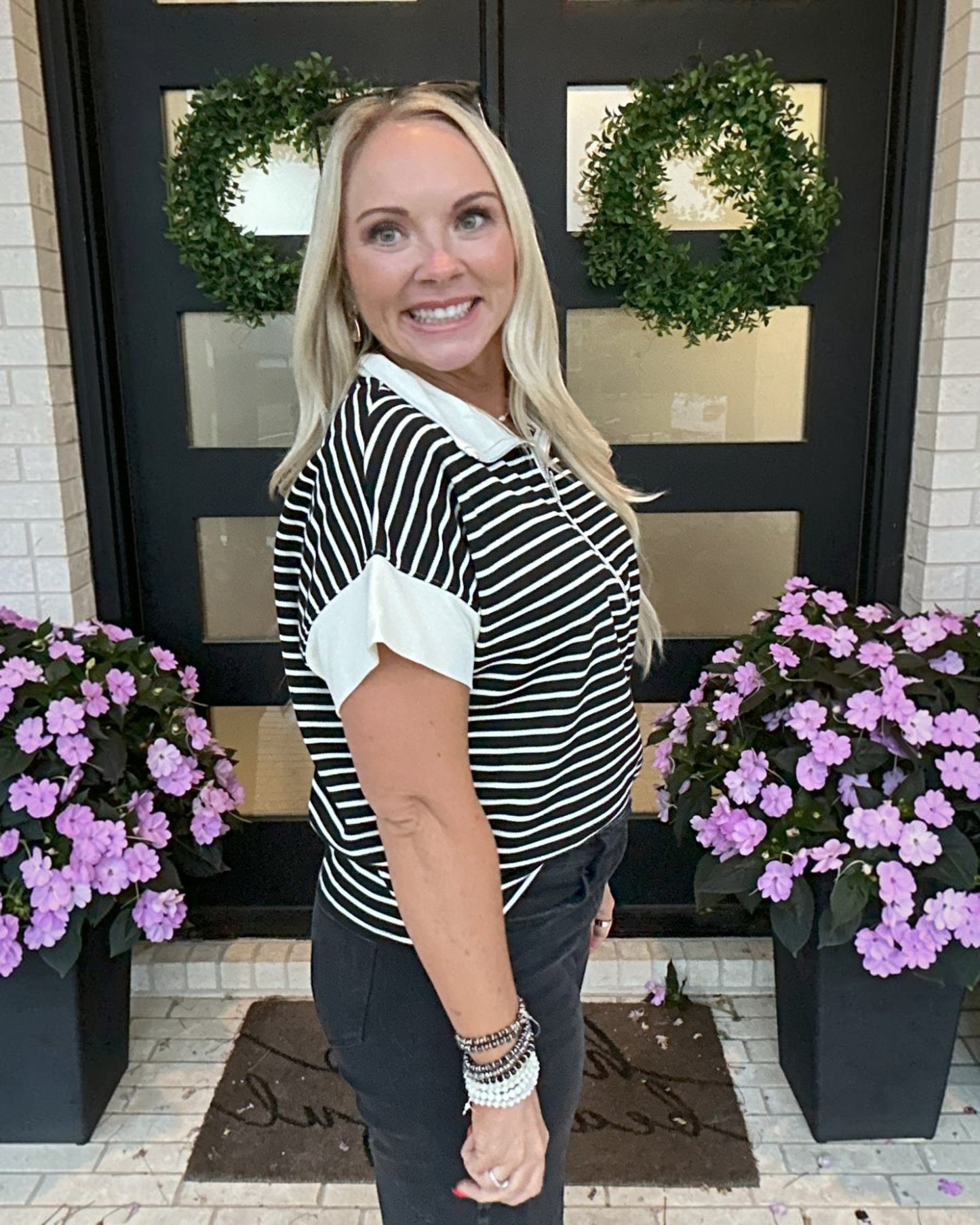 Rugby Stripe Pullover