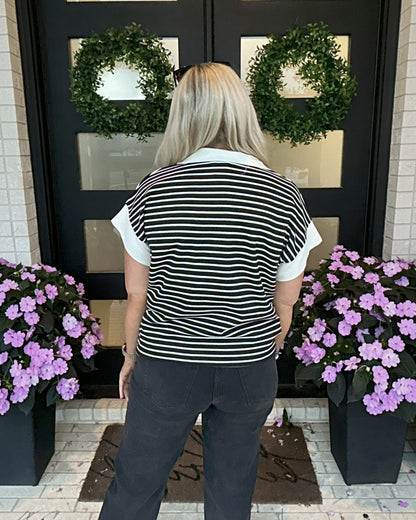 Rugby Stripe Pullover