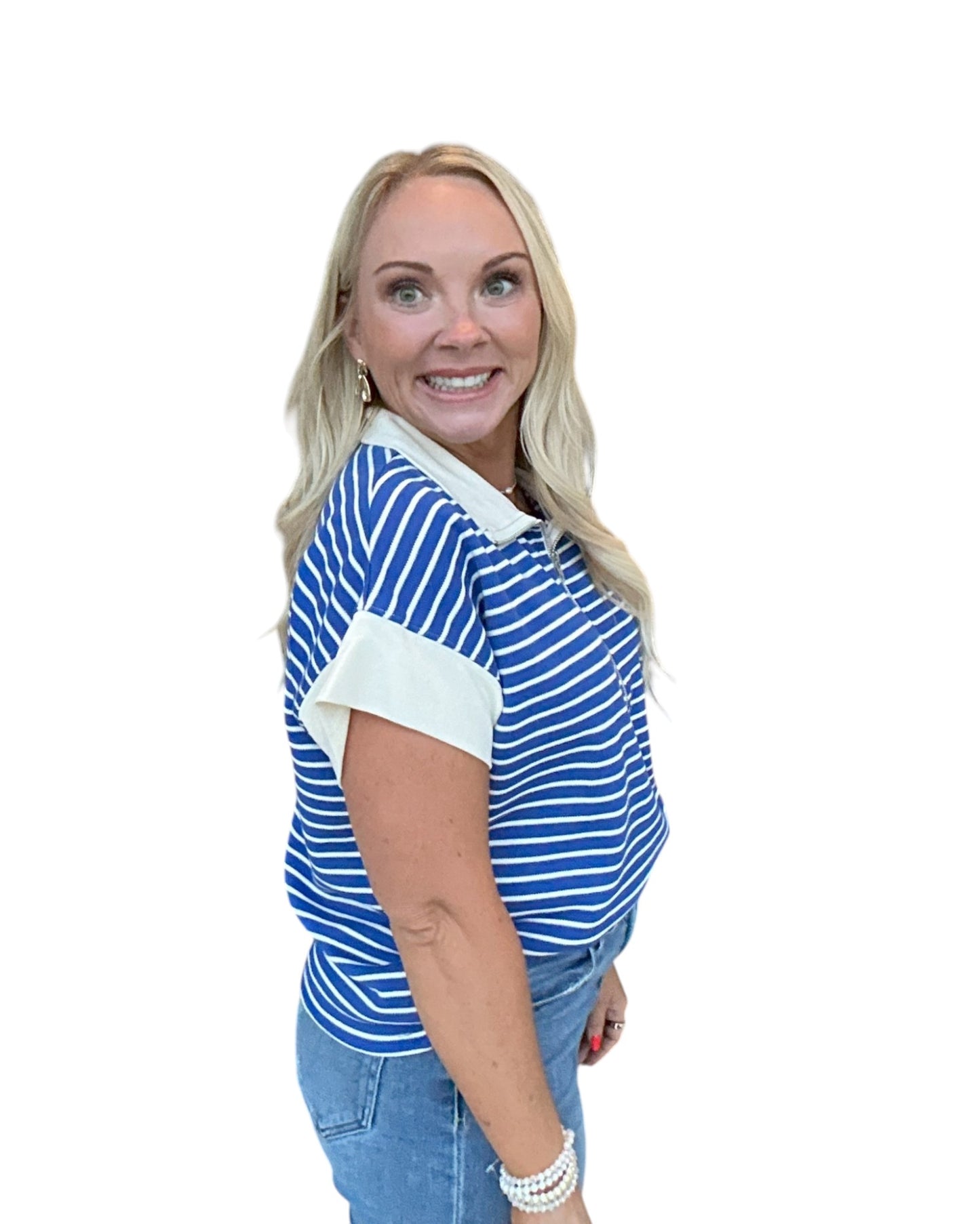 Rugby Stripe Pullover