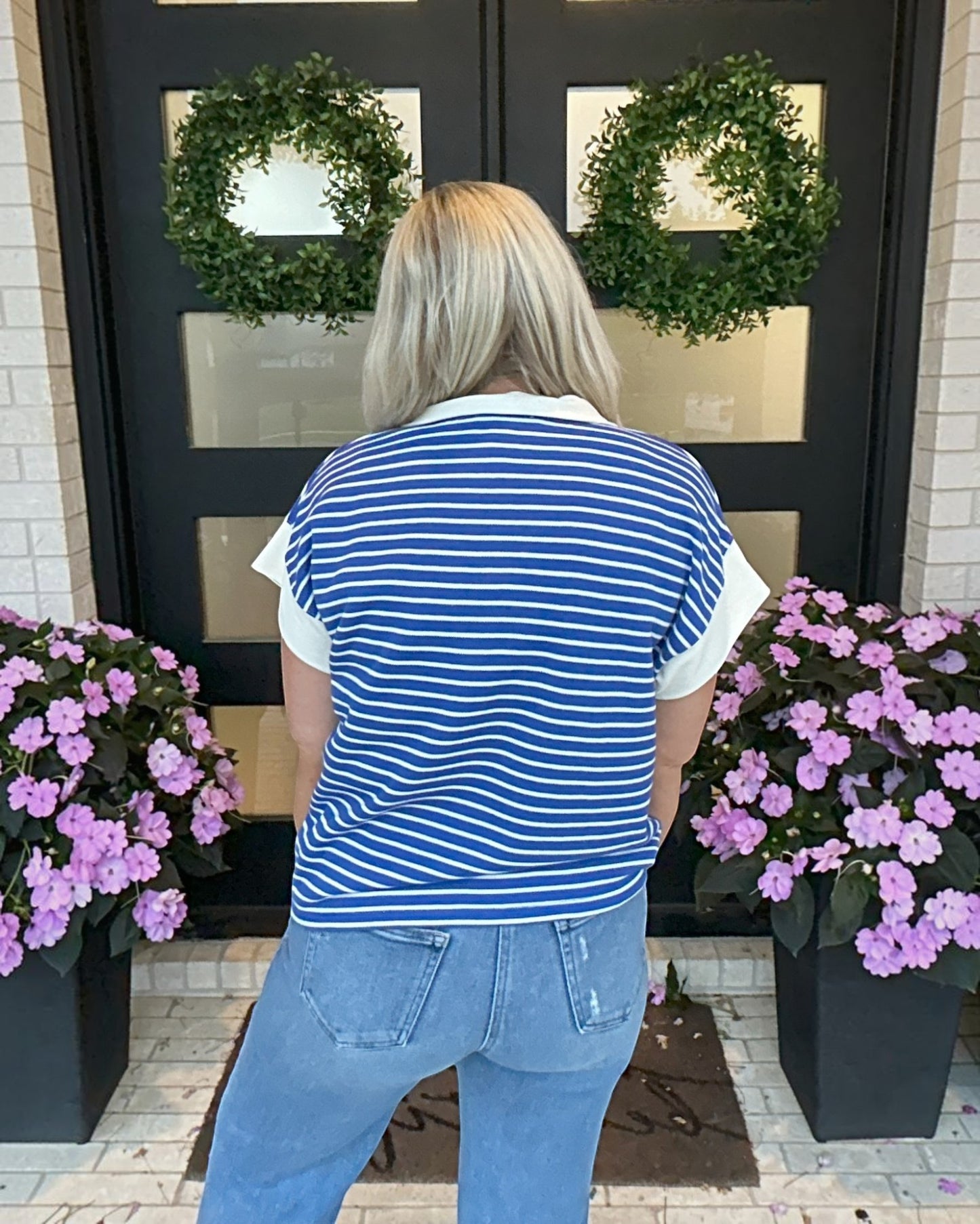 Rugby Stripe Pullover