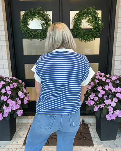 Rugby Stripe Pullover