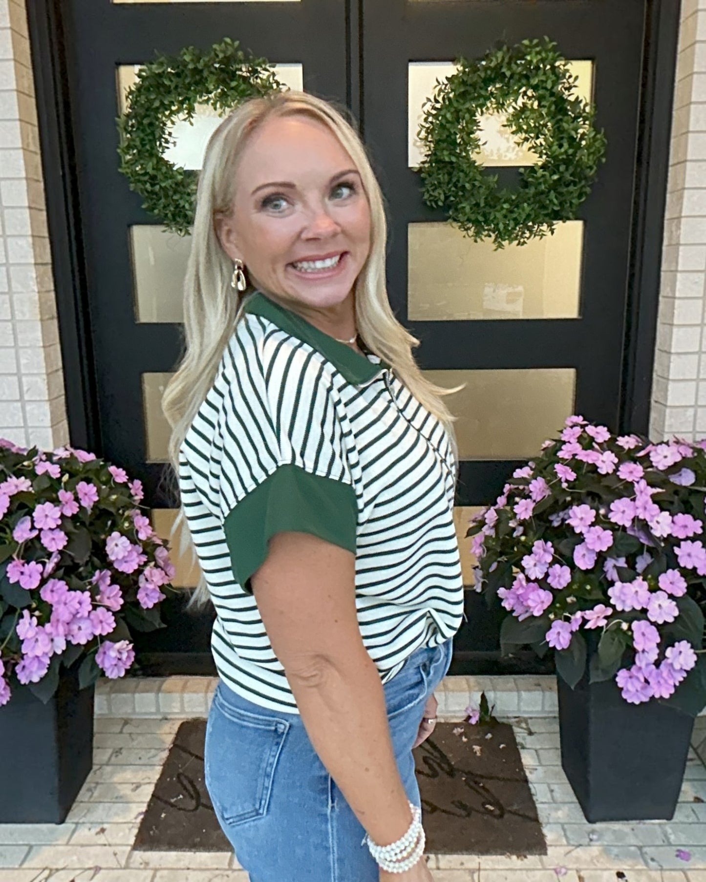 Rugby Stripe Pullover