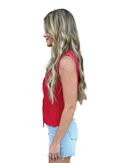 All Tied Up Sweater Vest