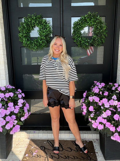Color Pop Stripe Tee