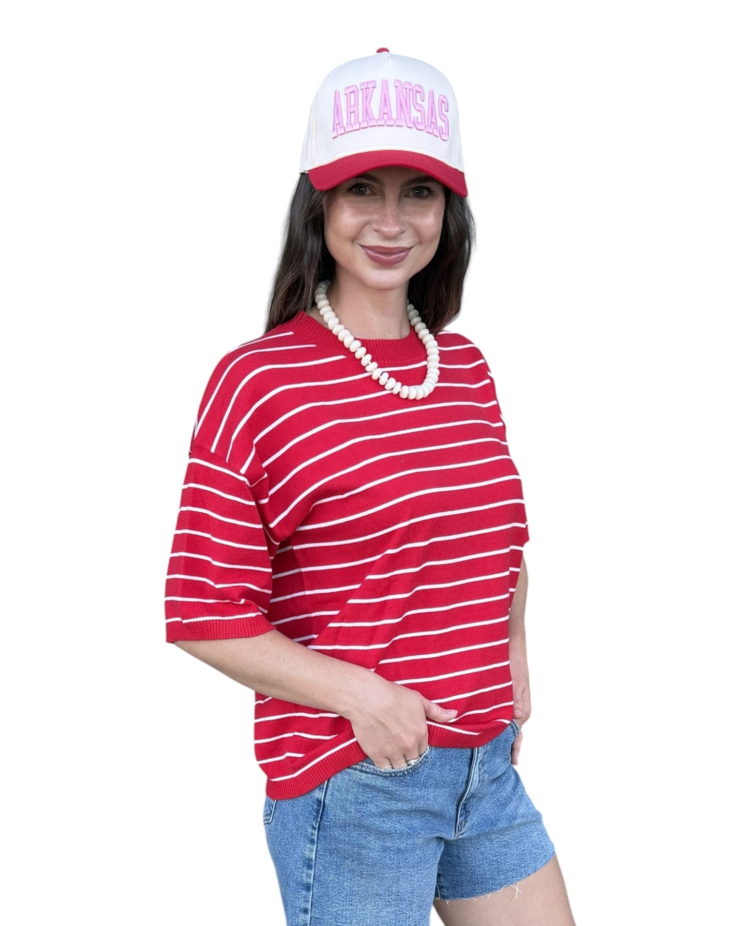Saturday in Red Sweater