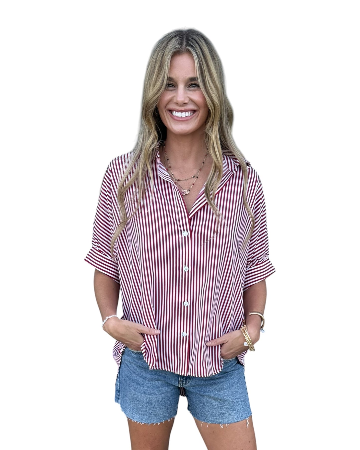 Victory Stripes Top