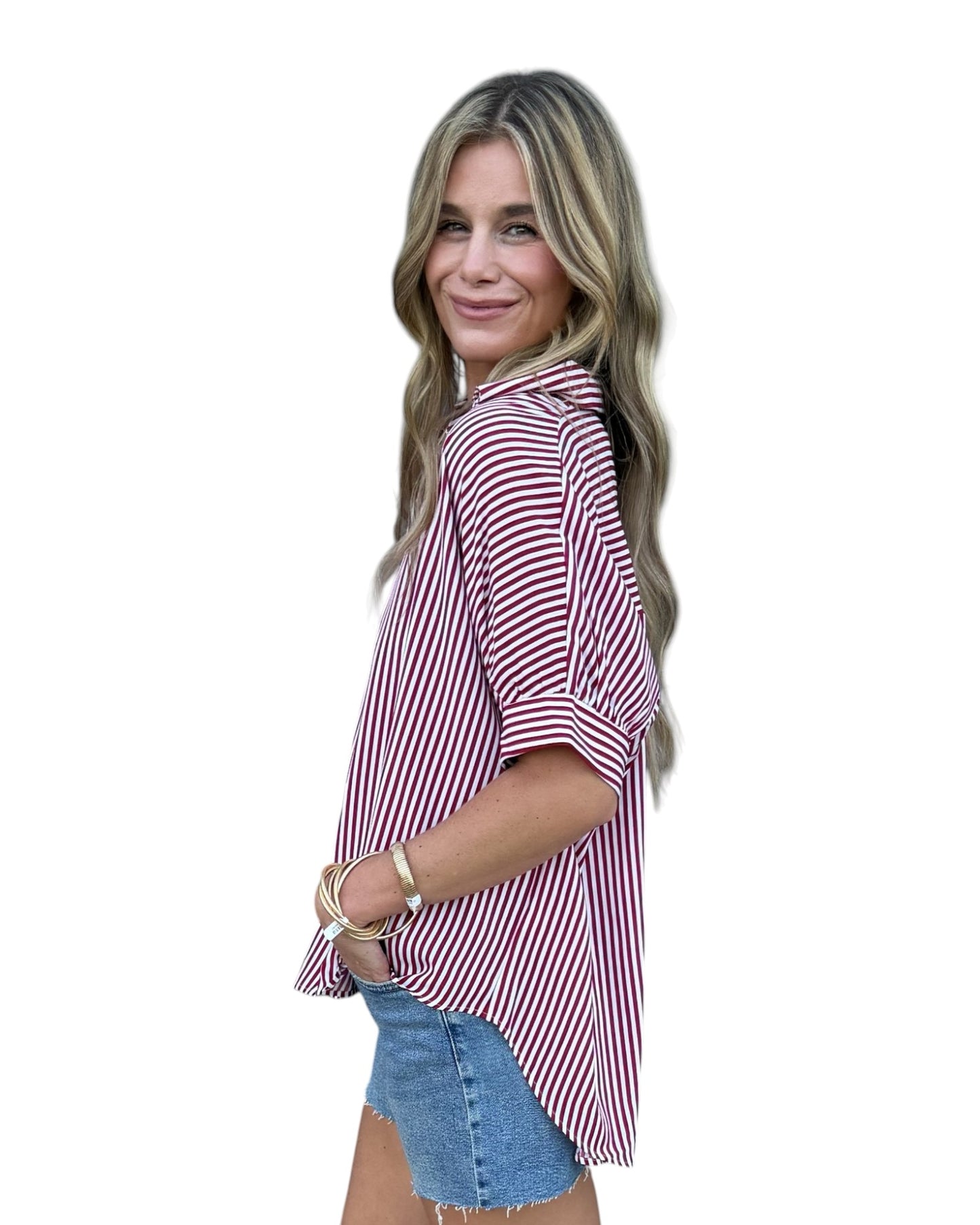 Victory Stripes Top