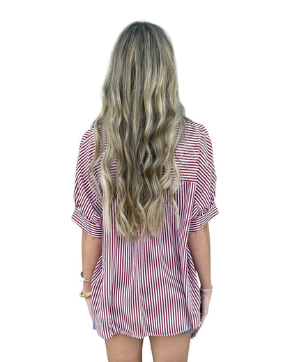 Victory Stripes Top