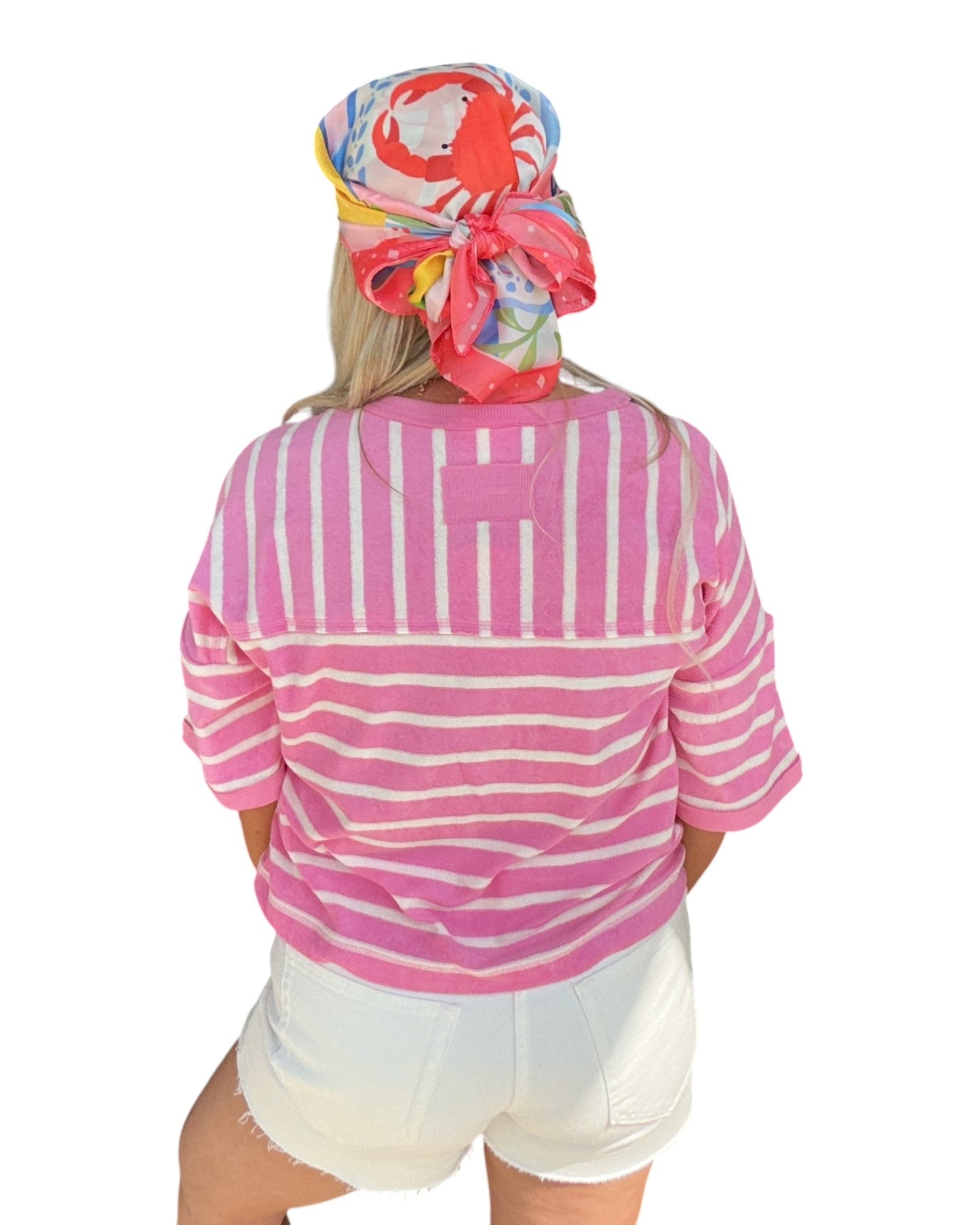 Oversized Stripe Casual Comfy Knit Top
