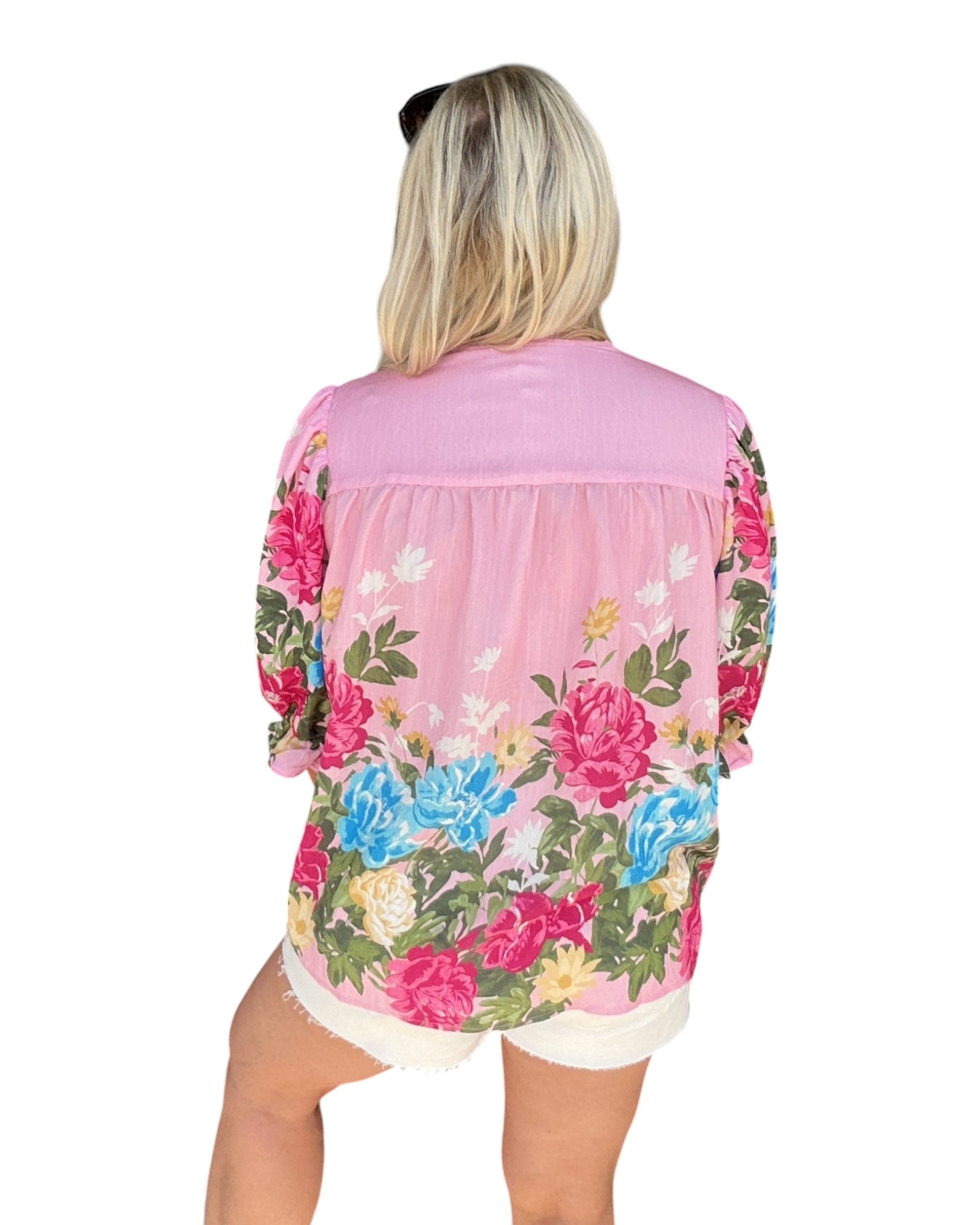 Painted Petals Blouse