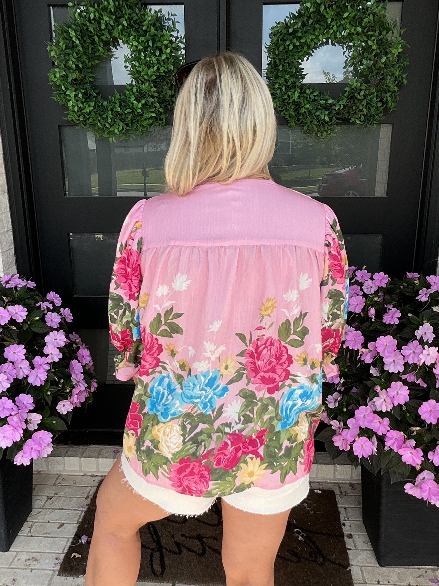 Painted Petals Blouse
