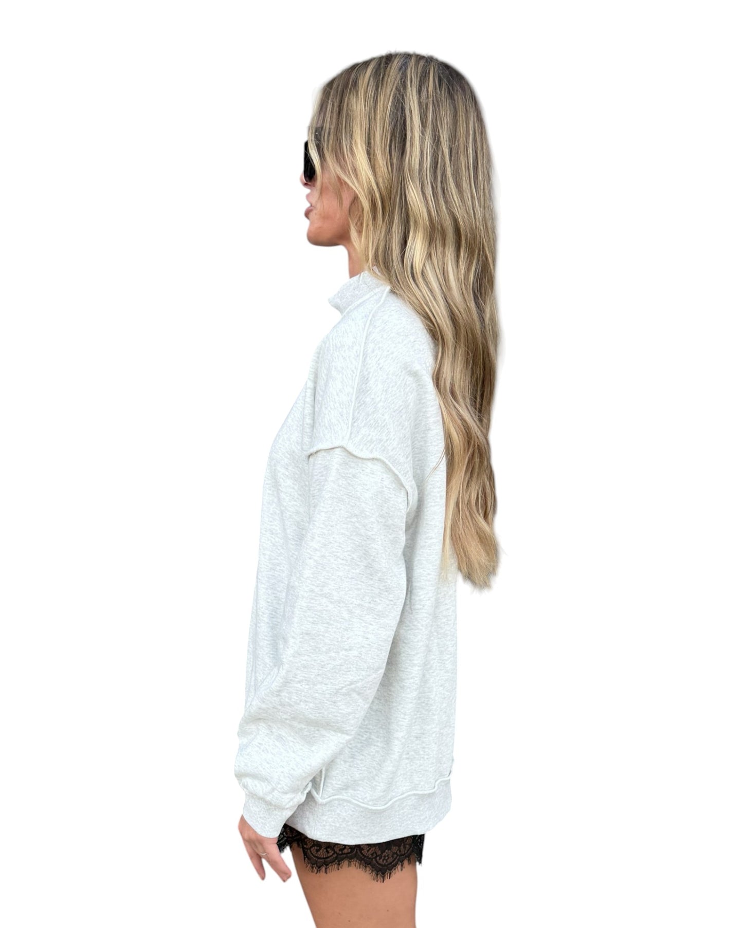 Go Hogs Mock Neck Sweatshirt