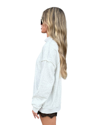 Go Hogs Mock Neck Sweatshirt