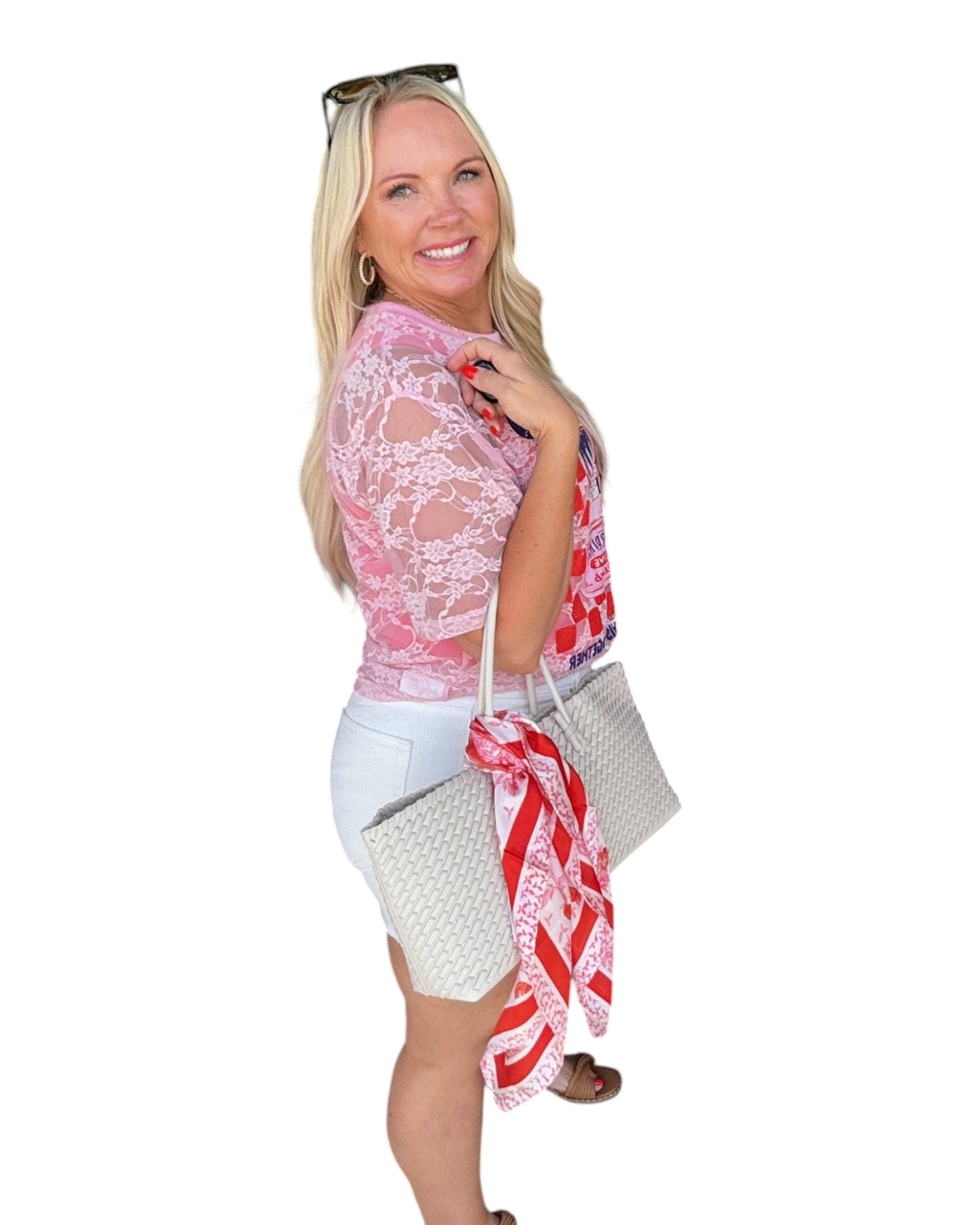 Sardine Social Lace Tee