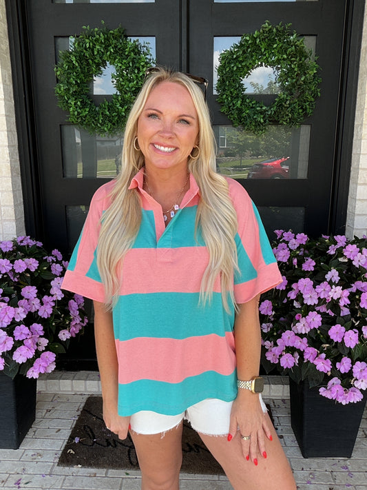 Cabana Stripe Pullover