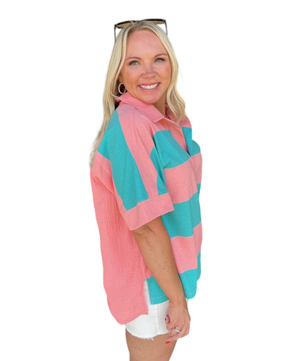 Cabana Stripe Pullover
