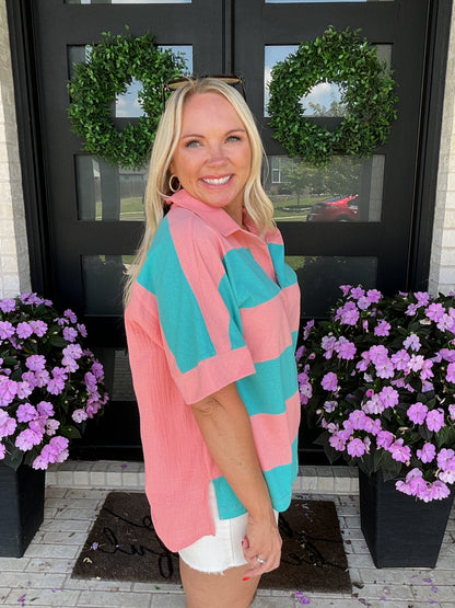 Cabana Stripe Pullover