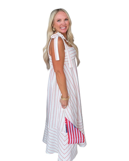 Strawberry Fields Midi Dress