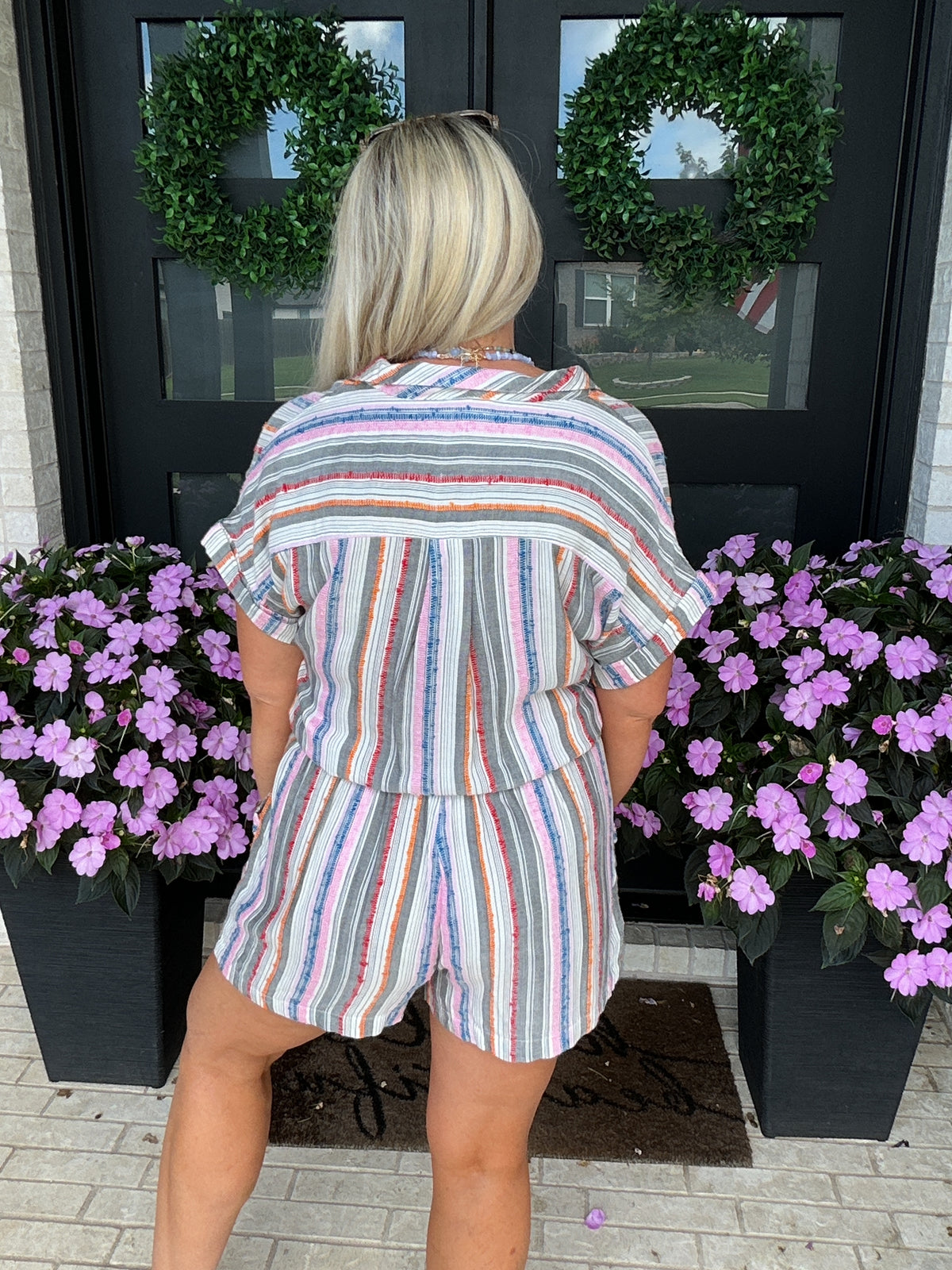 Cabana Stripe Romper