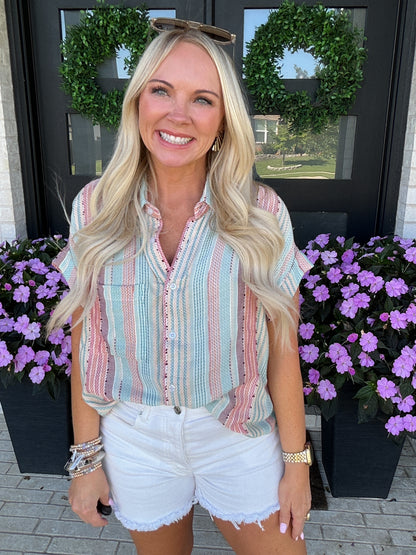 Mesa Stripe Blouse