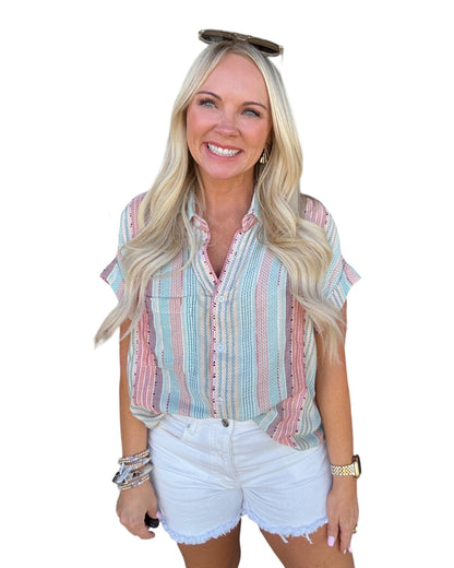 Mesa Stripe Blouse