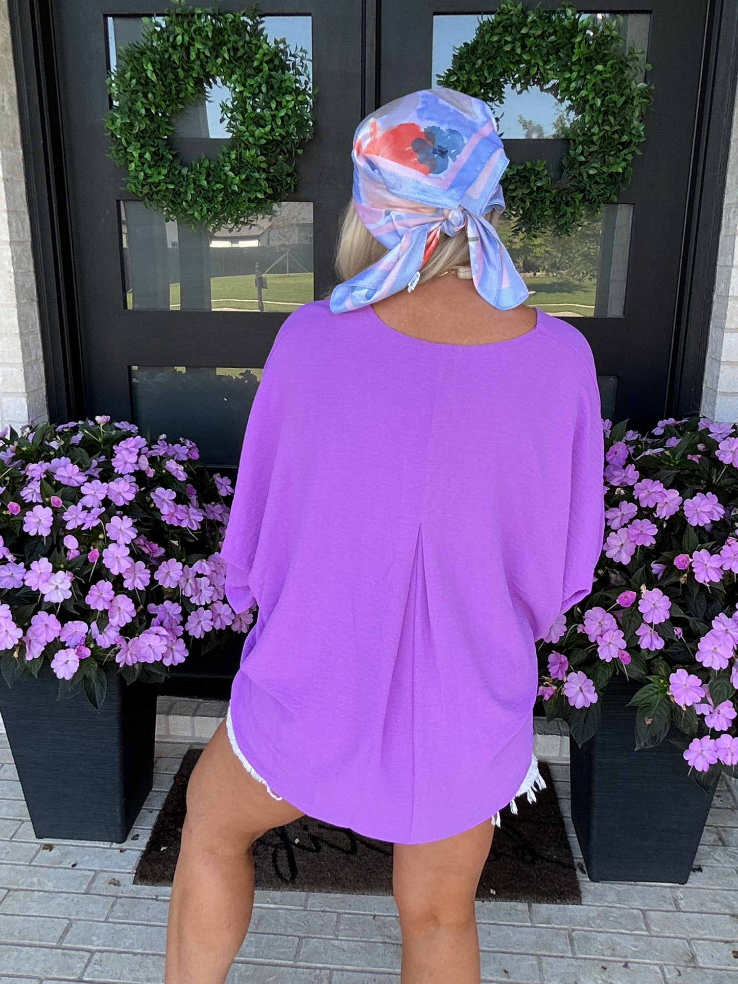 Pop of Purple Top