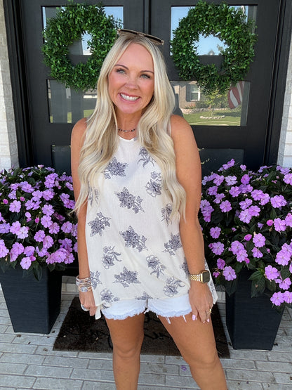 Blue Willow Blouse