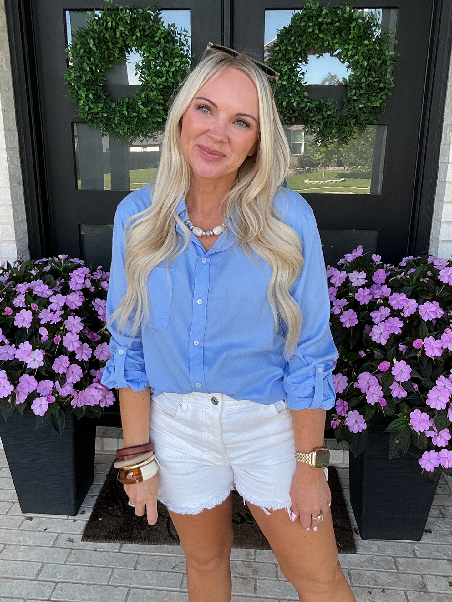 The Everyday Button Down - Blue