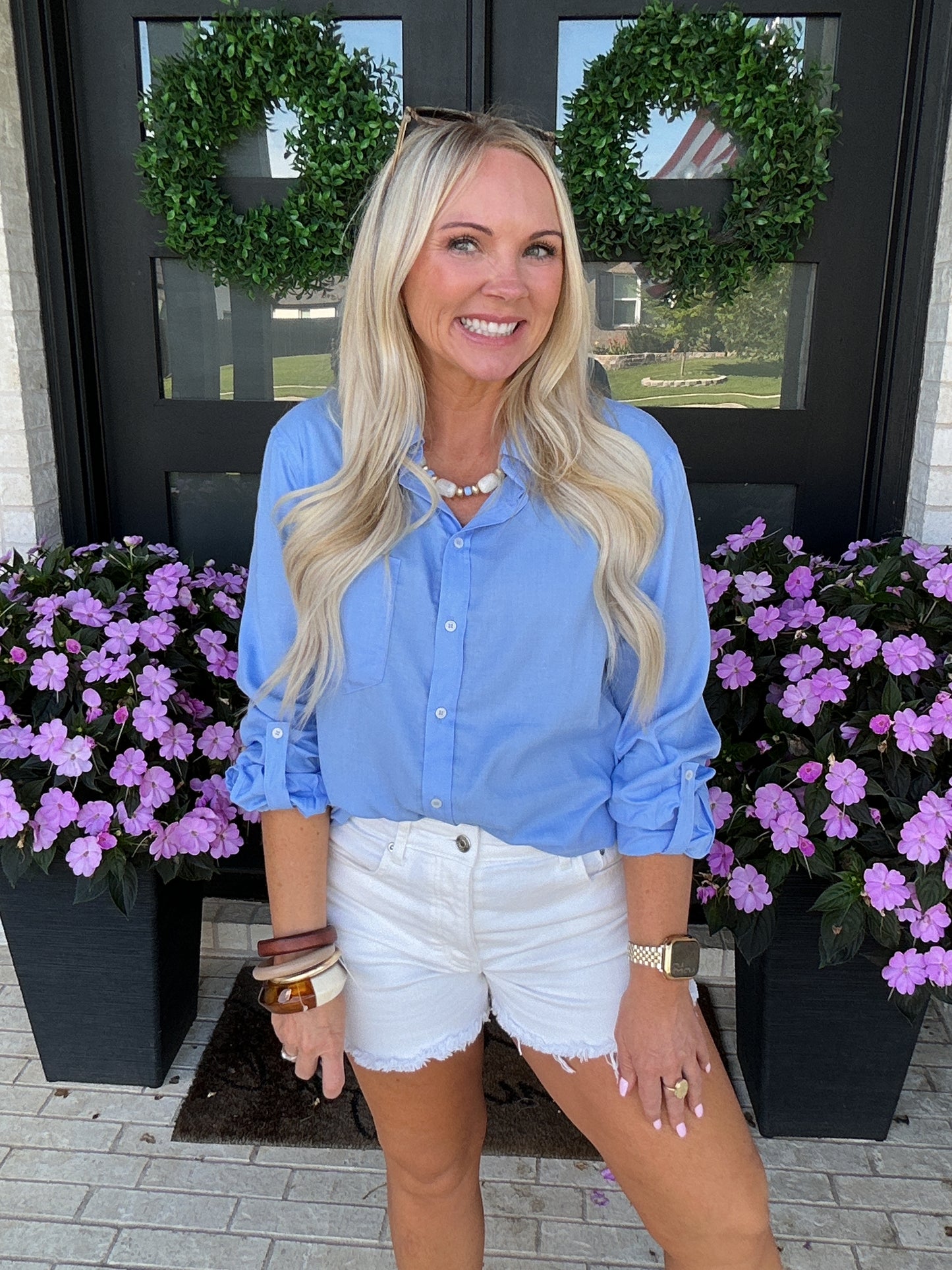 The Everyday Button Down - Blue