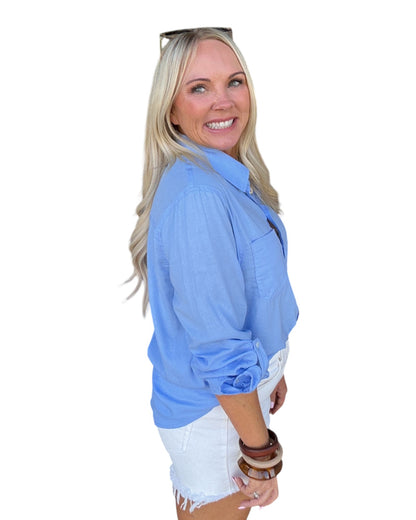 The Everyday Button Down - Blue