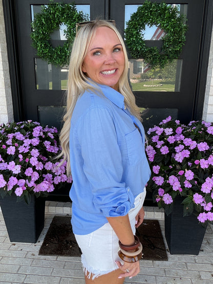 The Everyday Button Down - Blue