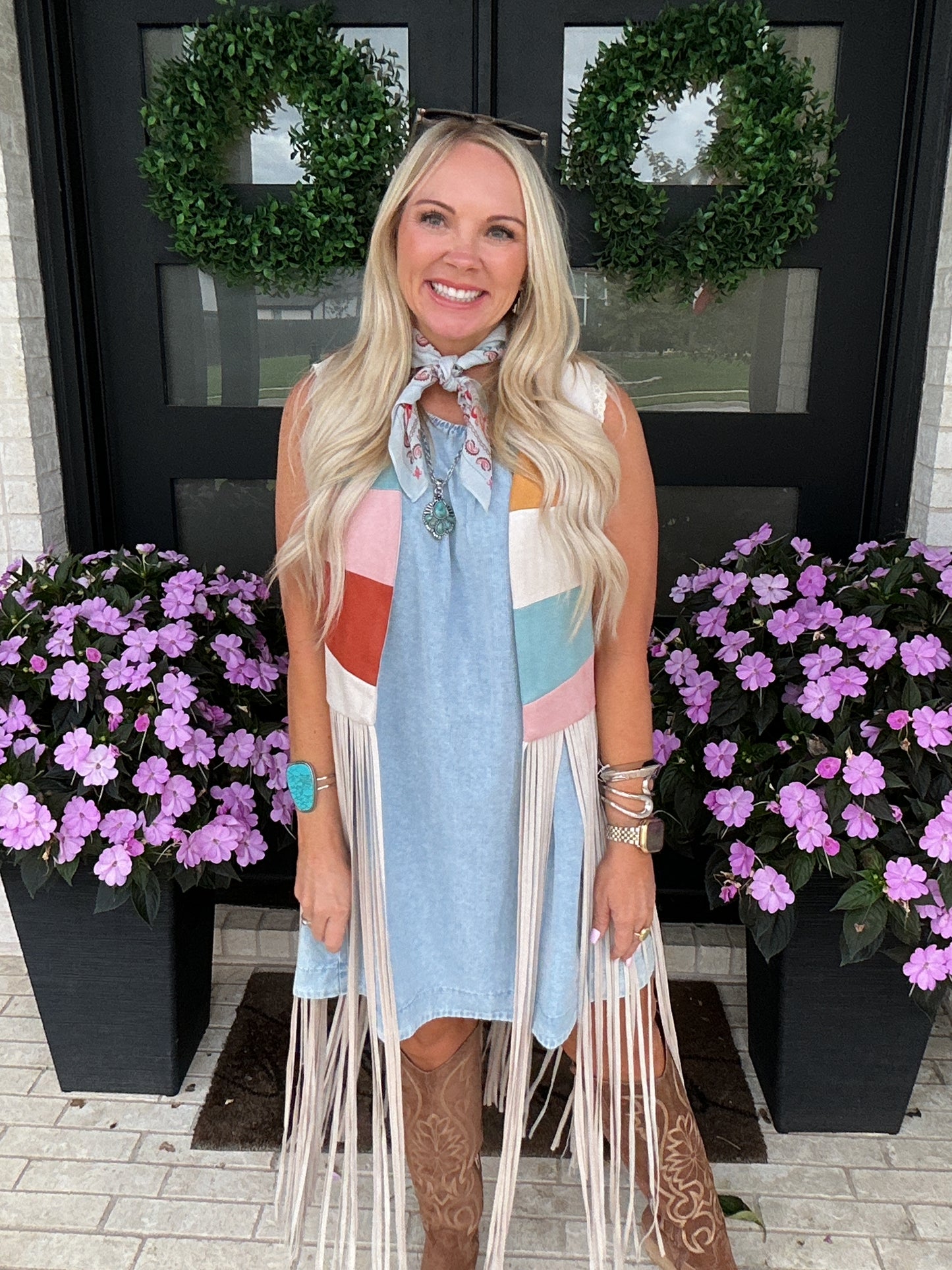 Desert Horizon Fringe Vest