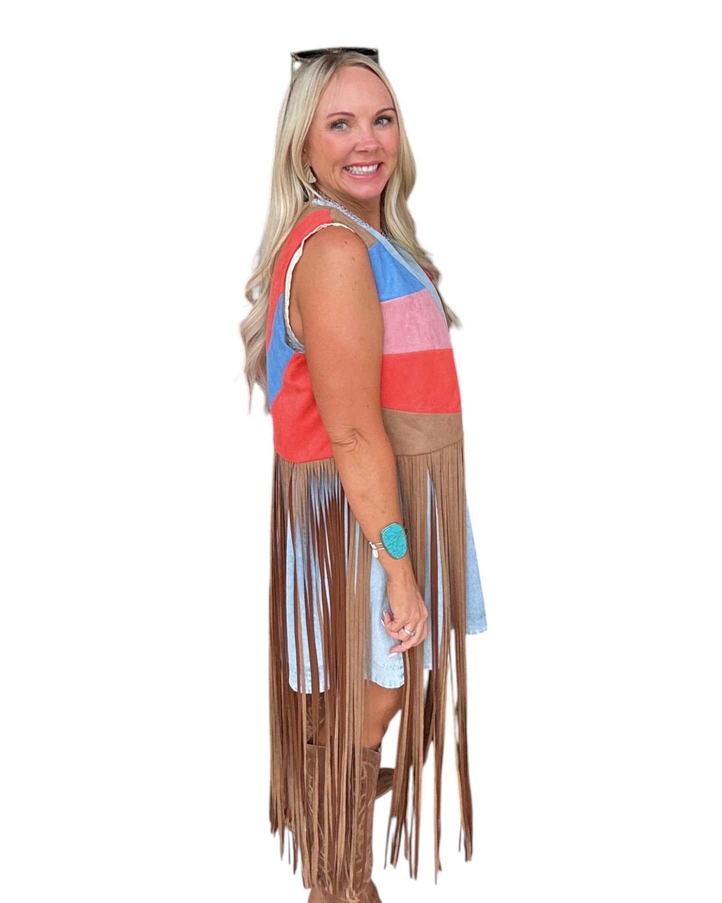 Sunset Mesa Fringe Vest
