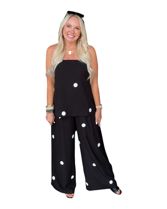Dark Spot Wide Leg Set