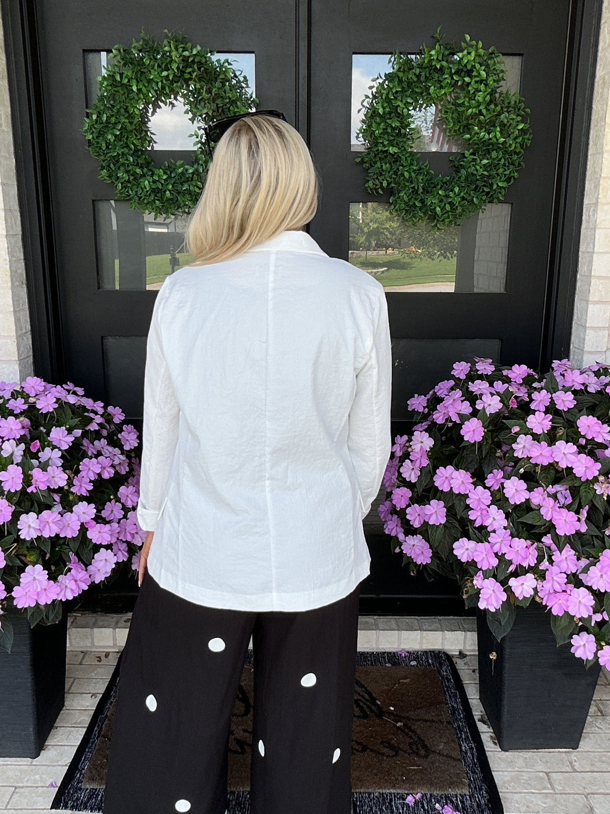 The Signature Blazer - White
