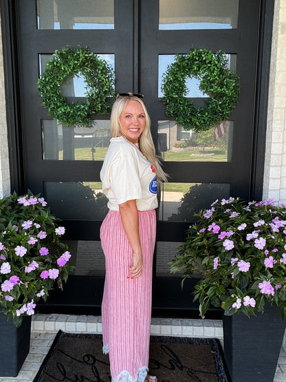Lace & Leisure Pants