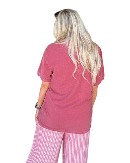 Vintage 19 Tee - Red