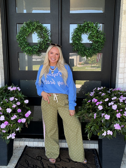 Dot the Line Pants
