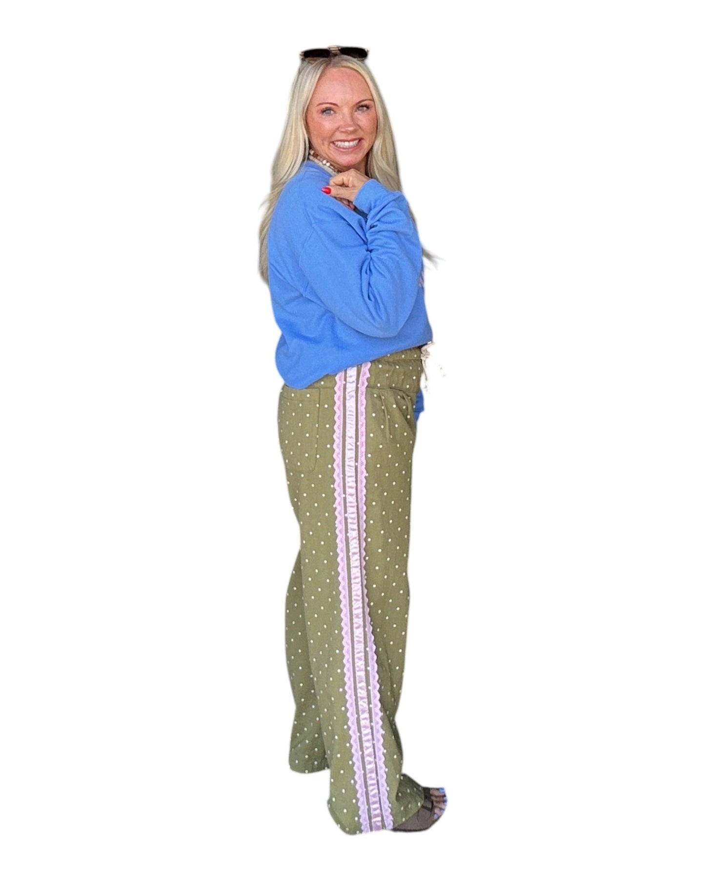 Dot the Line Pants