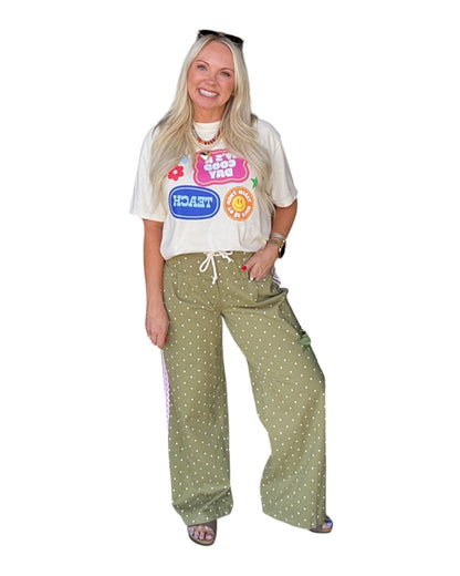 Dot the Line Pants