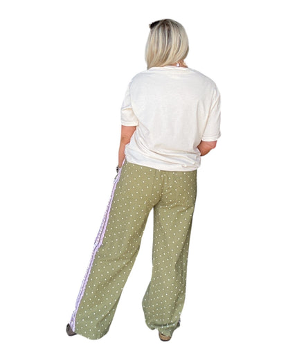 Dot the Line Pants