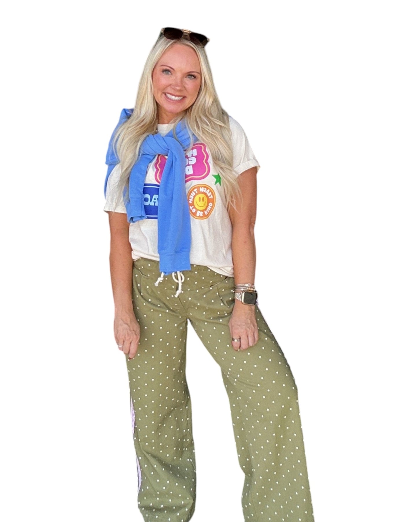 Dot the Line Pants