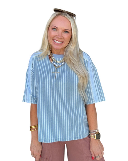 Blue Jean Baby Top