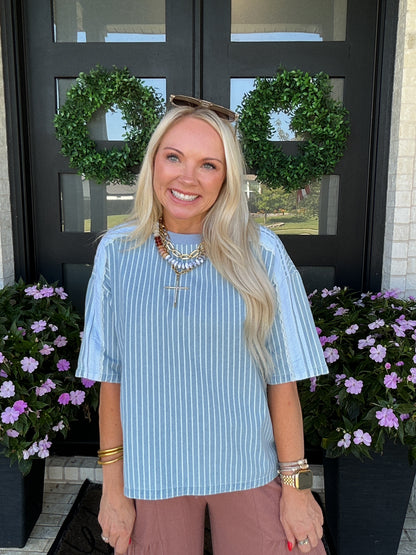 Blue Jean Baby Top