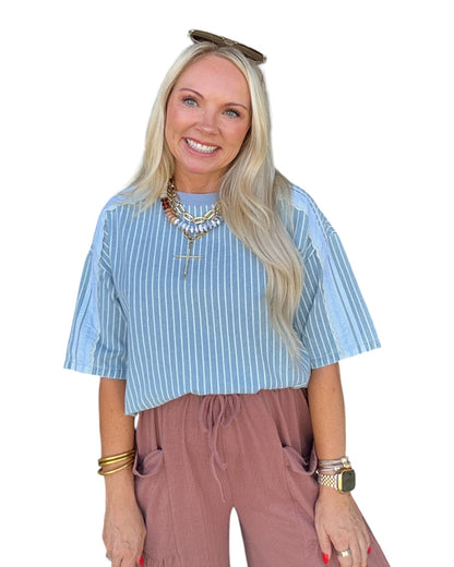 Blue Jean Baby Top
