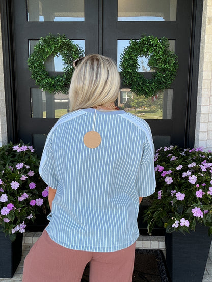 Blue Jean Baby Top