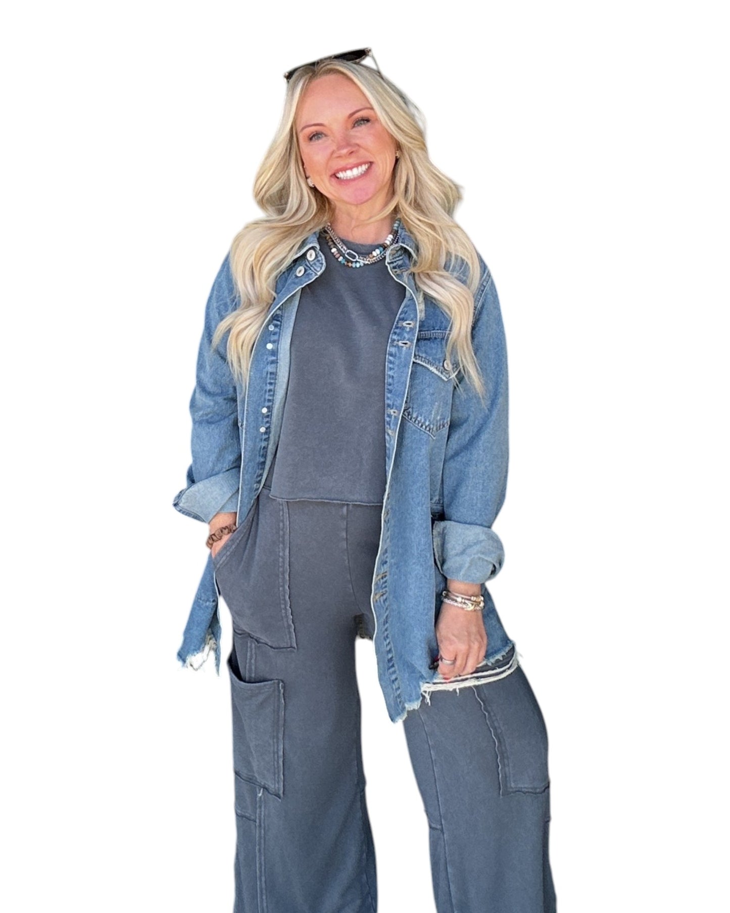 Outlaw Denim Shacket