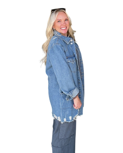 Outlaw Denim Shacket