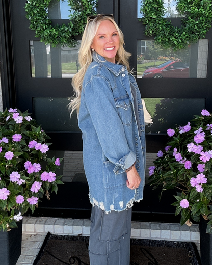 Outlaw Denim Shacket