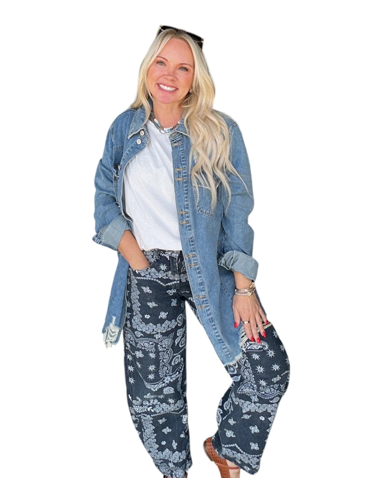 Outlaw Denim Shacket